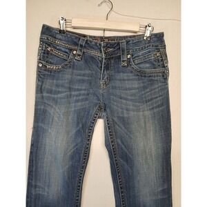 Rock revival size 30 womens low rise jeans Gwen boot cut